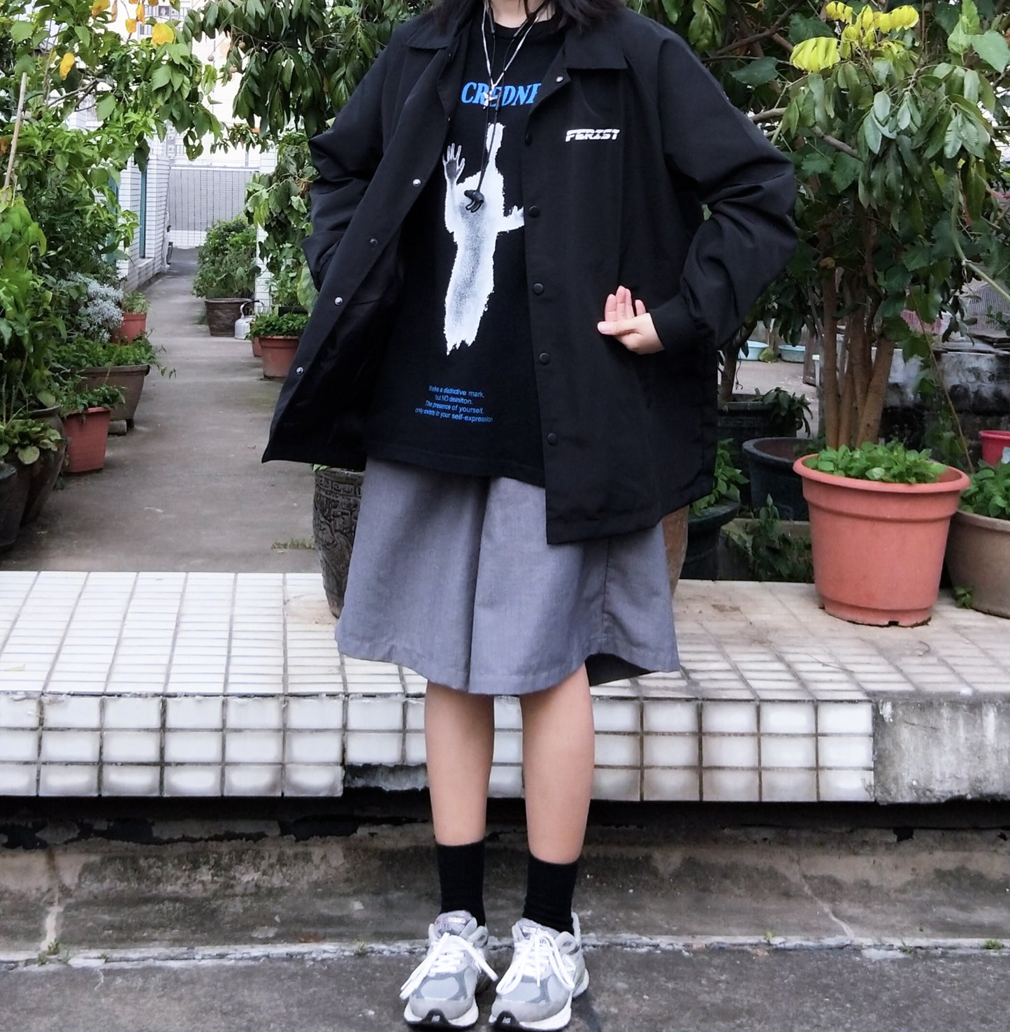 Miady Volcano Print Jacket Hip-Hop Country Tide Brand Street Casual Loose Couple Jacket Men And Women