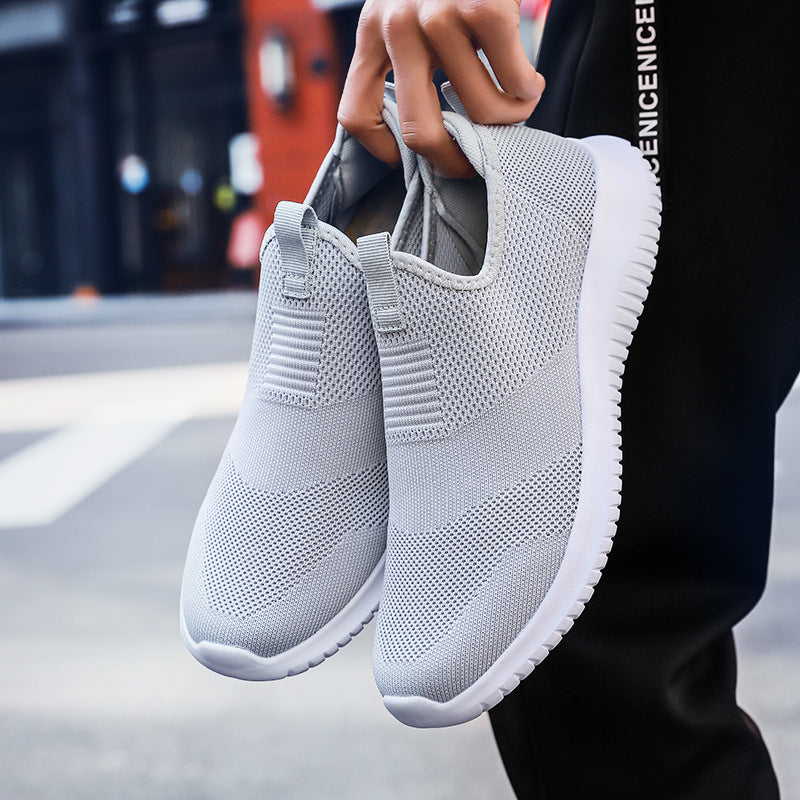 Lightweight Breathable Cuff Mesh Shoes