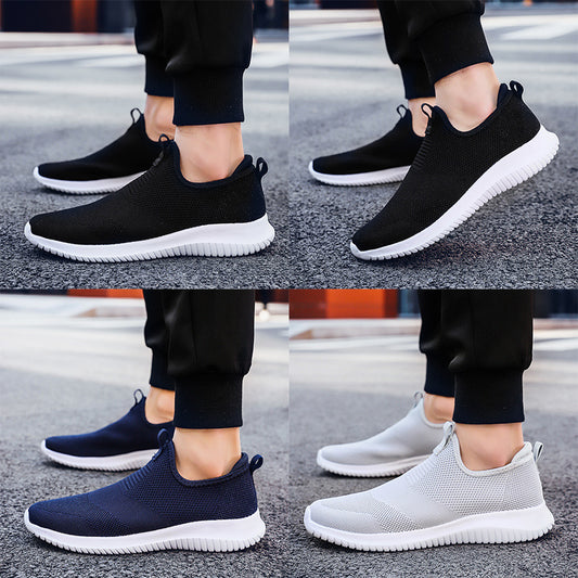 Lightweight Breathable Cuff Mesh Shoes