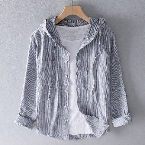 NOVA LINEN HOODIE